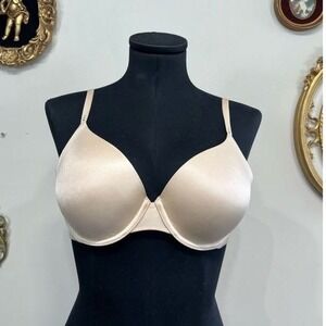 Victoria's Secret BioFit Padded Full Coverage Bra 36B Beige